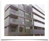 Edificio Residencial. Panel Composite